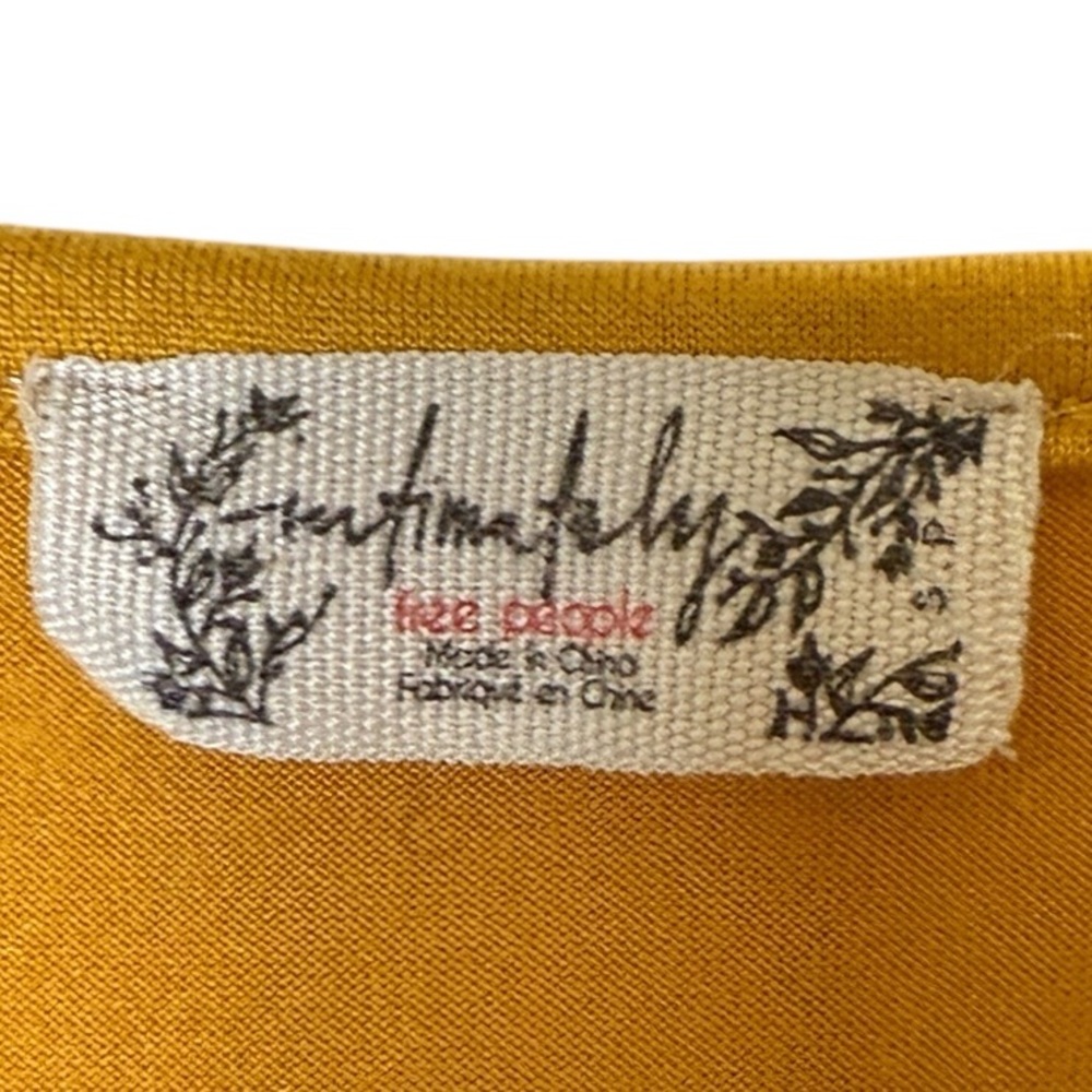 Intimately Free People Small Elegant Mustard Tank Top - Picture 4 of 5
